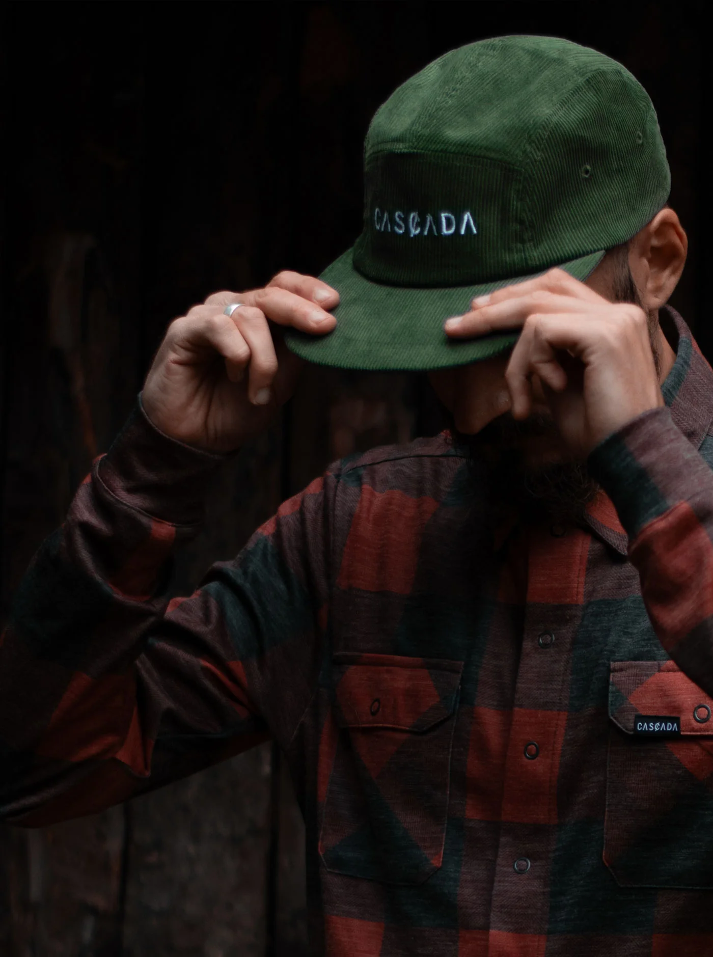 Corduroy Camper Hat - Sage Green - Image 6
