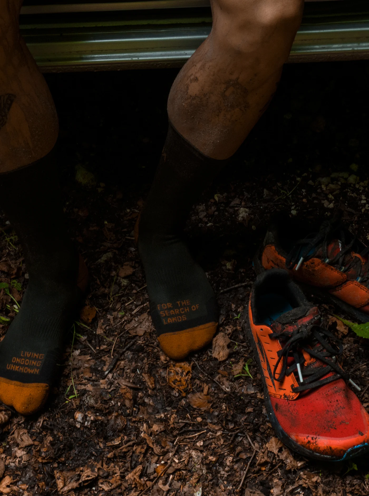 Cross Socks - Damp Earth - Image 3
