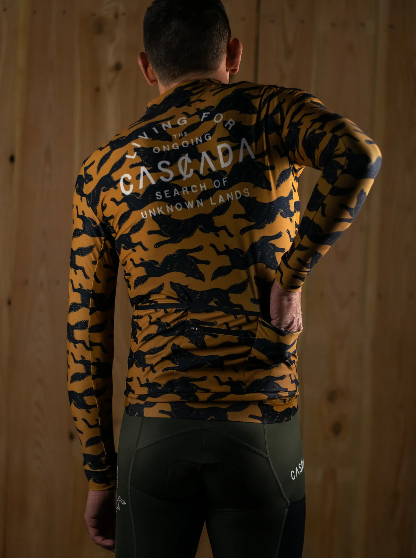 Cycling Long Sleeve Jersey - Wolfpack - Image 11