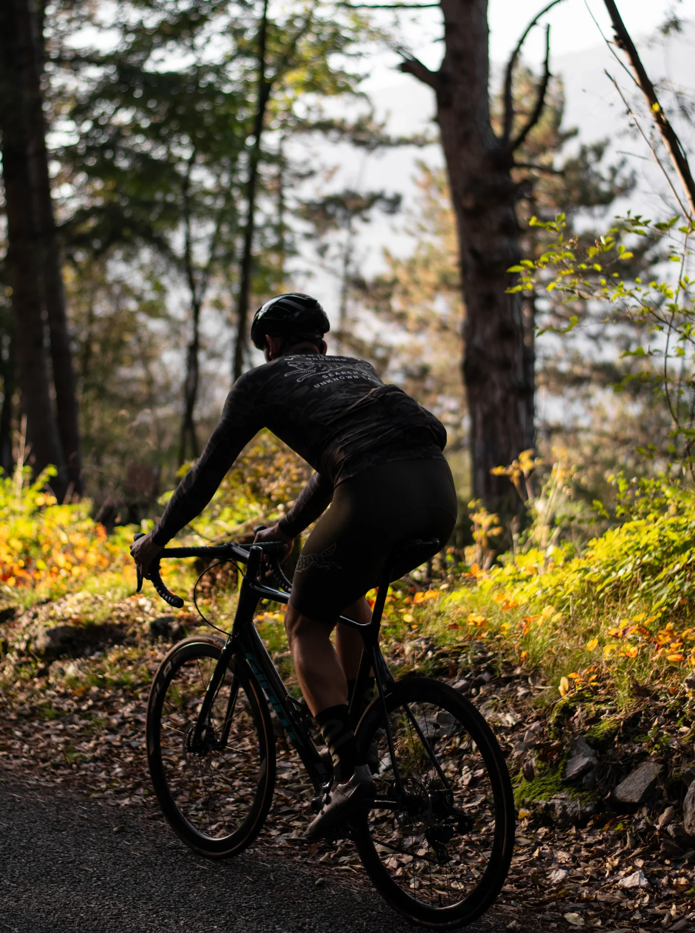 Cycling Long Sleeve Jersey - Woodland - Image 12