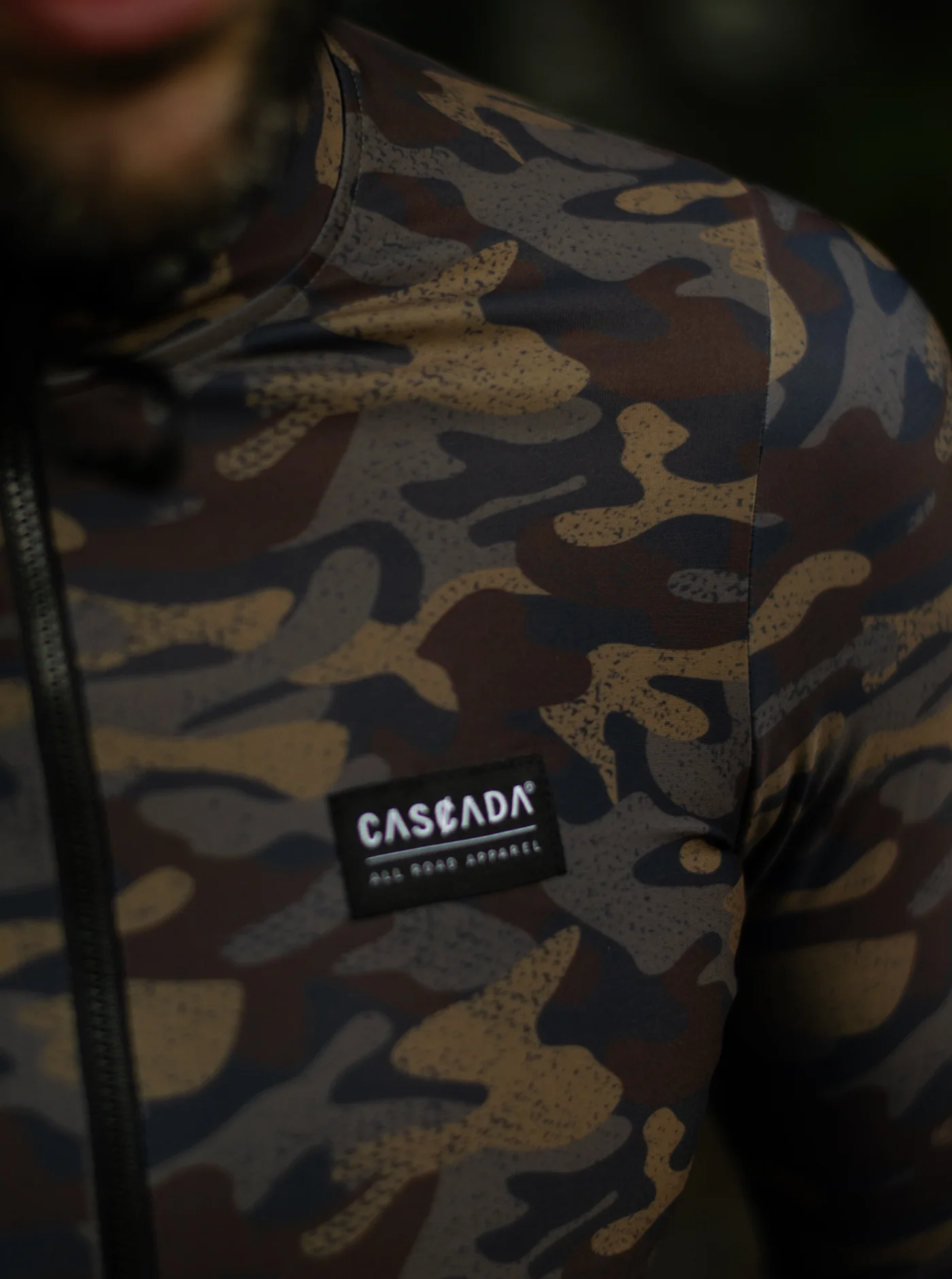 Cycling Long Sleeve Jersey - Woodland - Image 8