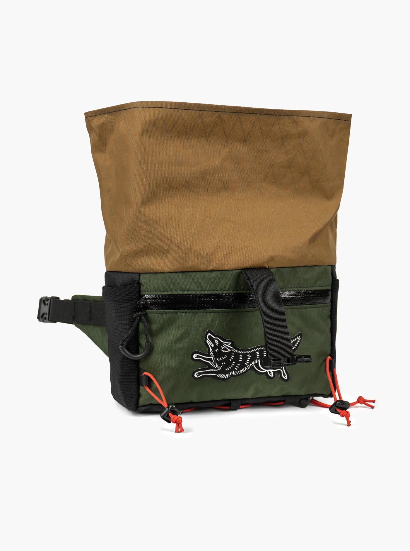 Jaunt Roll-Top Hip Pack - Olive/Coyote - Image 3