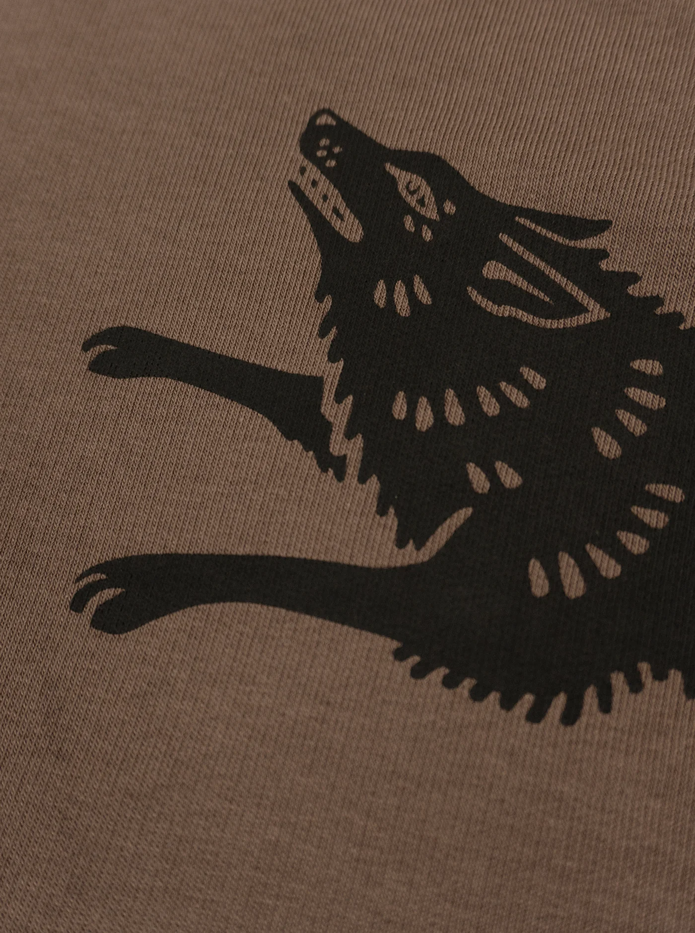 Unisex Classic Crew - Logo Ash Brown - Image 3