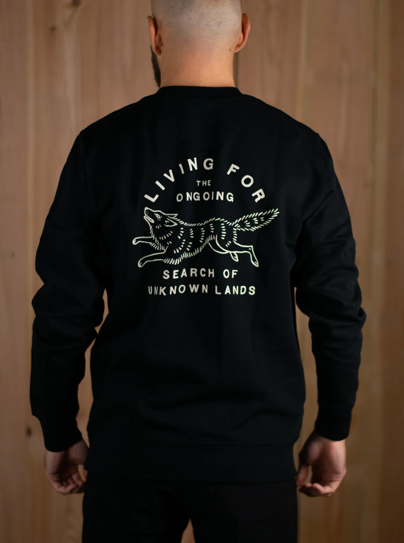 Unisex Classic Crew - Wolfhead - Image 6