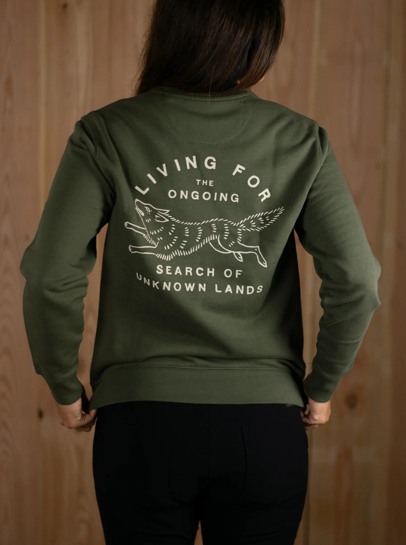Unisex Classic Crew - Wolfhead - Image 7