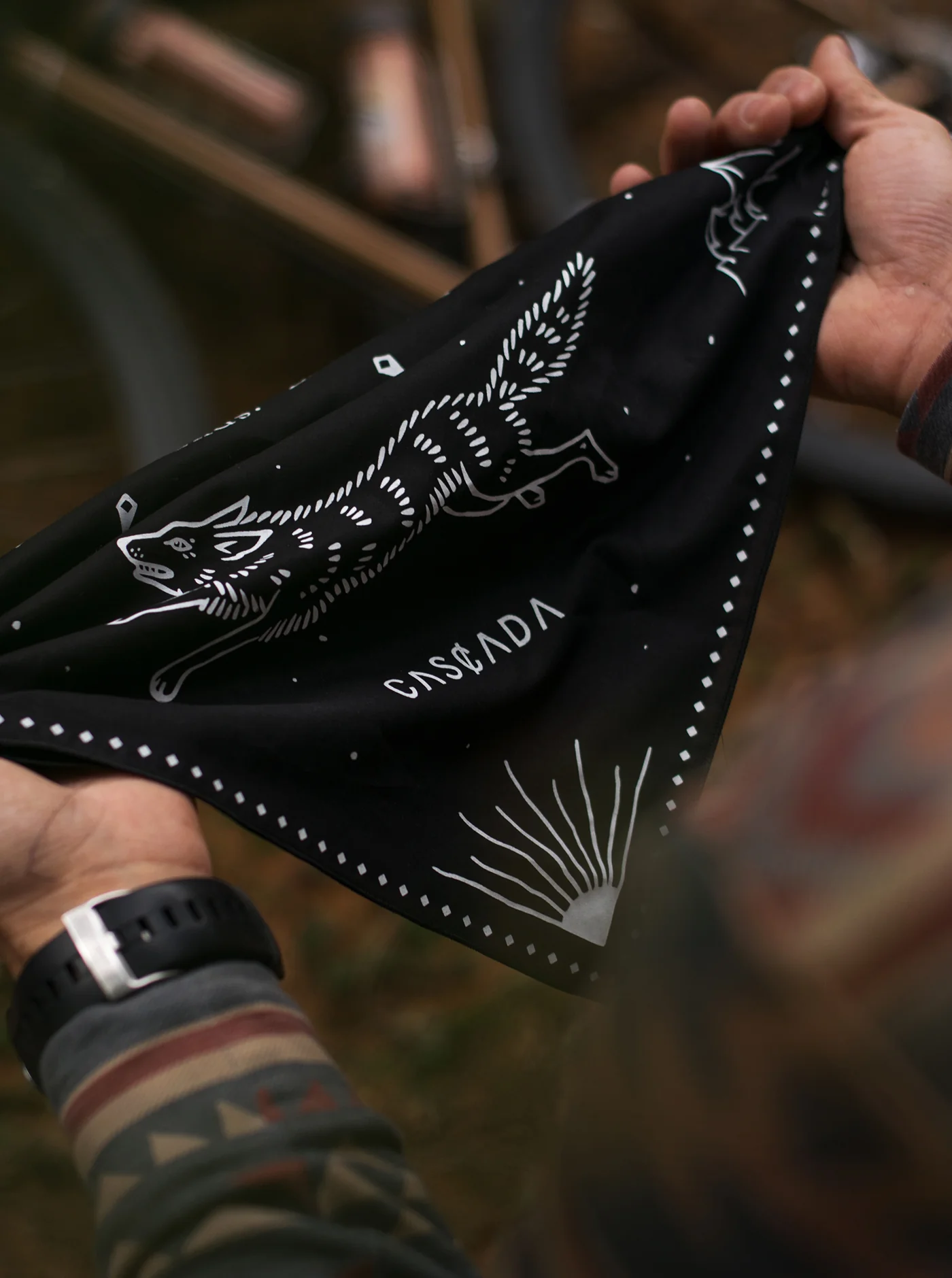 Bandana - Wolfpack - Black - Image 4